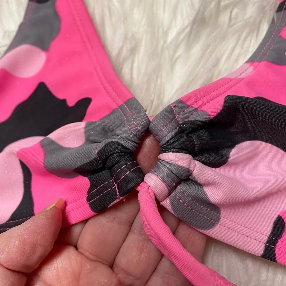 Xhilaration Camo Bikini 👙 Size 14
